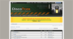 Desktop Screenshot of discotr.es